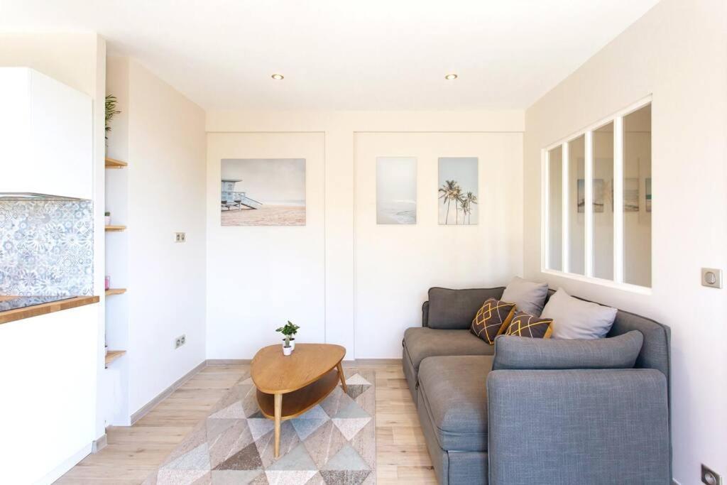 شقة L36 Sea View Terrace 10Min Walking To Sea/Parking & Ac نيس المظهر الخارجي الصورة