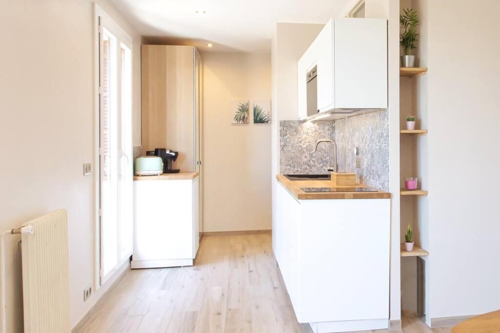 شقة L36 Sea View Terrace 10Min Walking To Sea/Parking & Ac نيس المظهر الخارجي الصورة