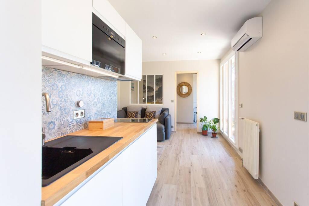 شقة L36 Sea View Terrace 10Min Walking To Sea/Parking & Ac نيس المظهر الخارجي الصورة